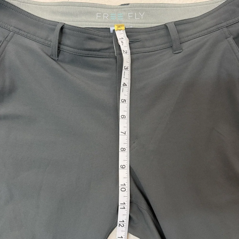 Free Fly Nomad Pants Mens 34x32 Gray Stretch Performance Travel Golf Casual